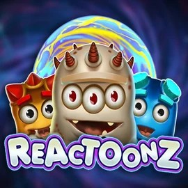 Reactoonz by Play'n GO, showcased at otto-fi.com – game logo